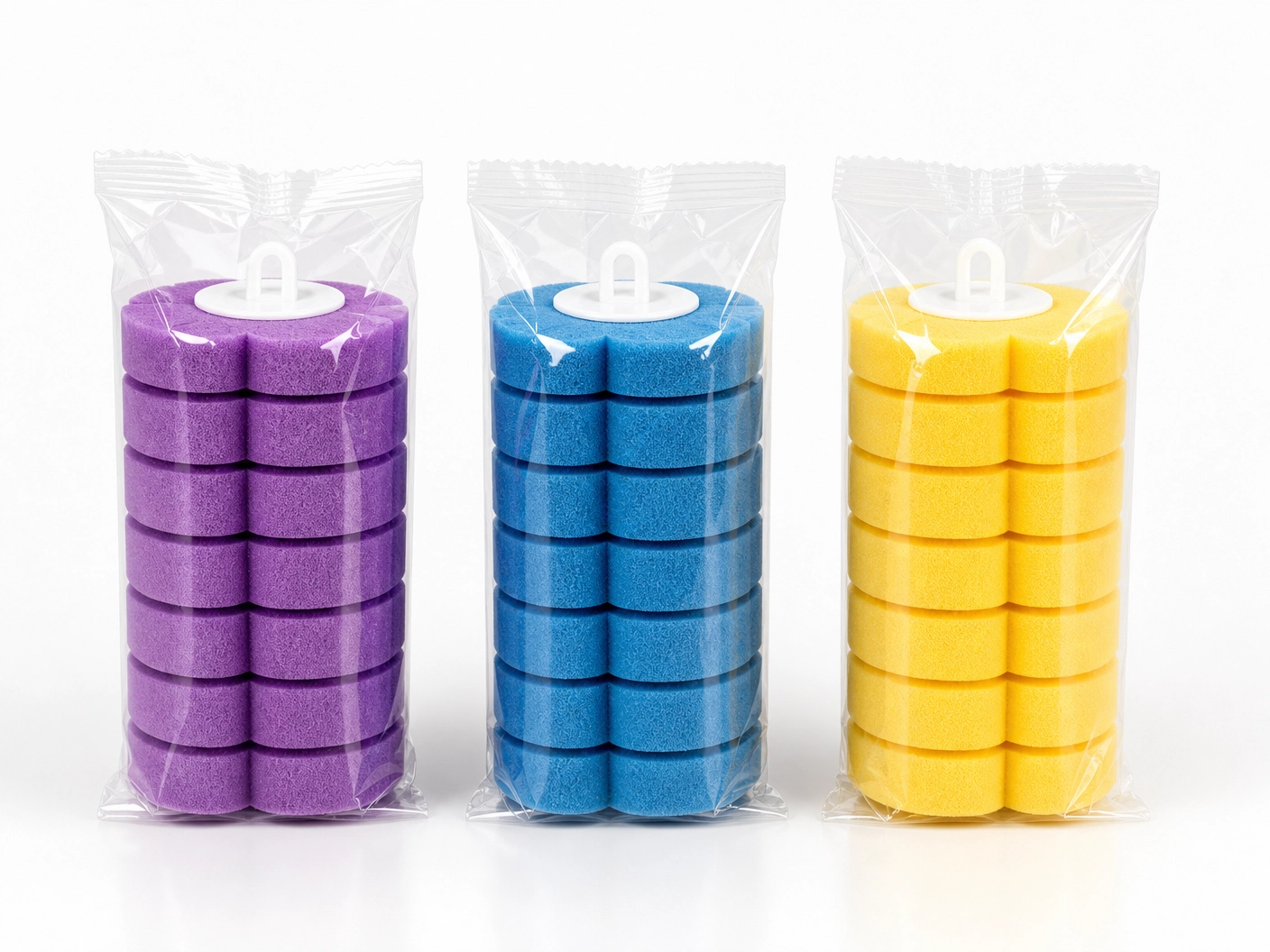 24-Piece Disposable Toilet Brush Replacement Heads